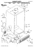 Diagram for 01 - Cabinet Parts