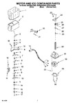 Diagram for 05 - Motor And Ice Container Parts