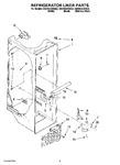 Diagram for 02 - Refrigerator Liner Parts