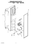 Diagram for 07 - Freezer Door Parts