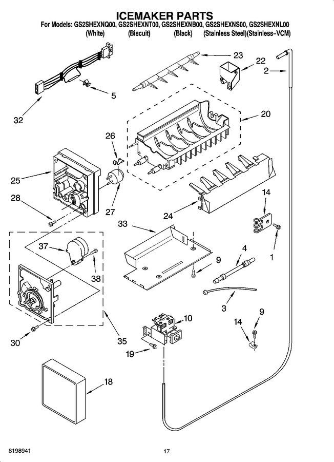 Diagram for GS2SHEXNS00