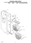 Diagram for 04 - Freezer Liner