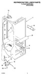 Diagram for 02 - Refrigerator Liner Parts