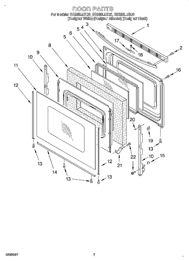 Diagram for GS395LEGZ0