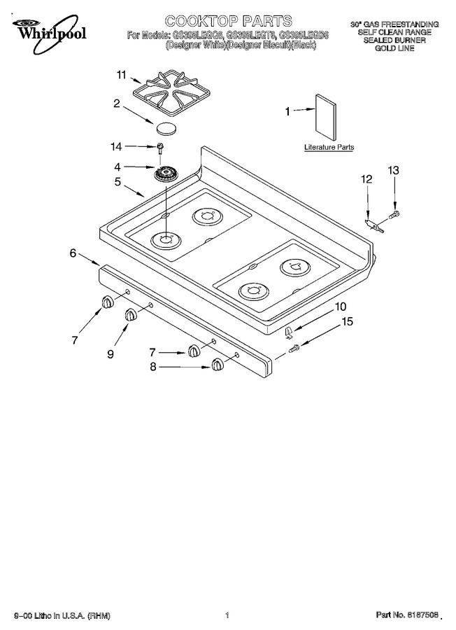 Diagram for GS395LEGT6