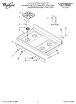 Diagram for 01 - Cooktop, Lit