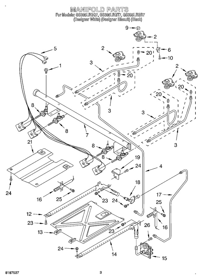 Diagram for GS395LEGQ7