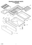 Diagram for 05 - Drawer & Broiler Parts