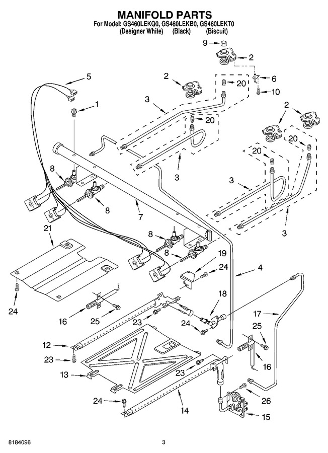 Diagram for GS460LEKB0