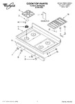 Diagram for 01 - Cooktop, Literature