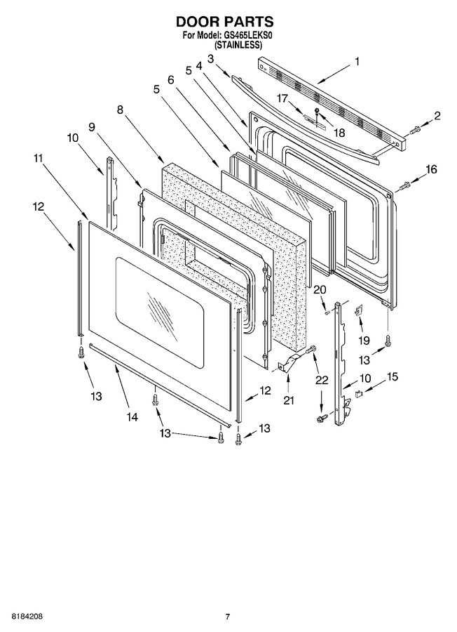 Diagram for GS465LEKS0