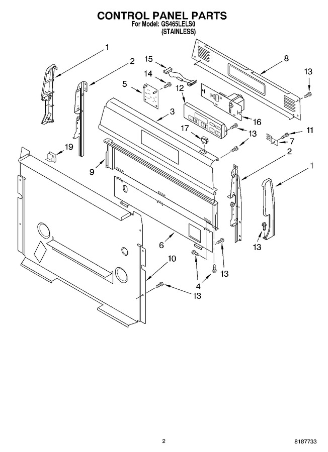 Diagram for GS465LELS0