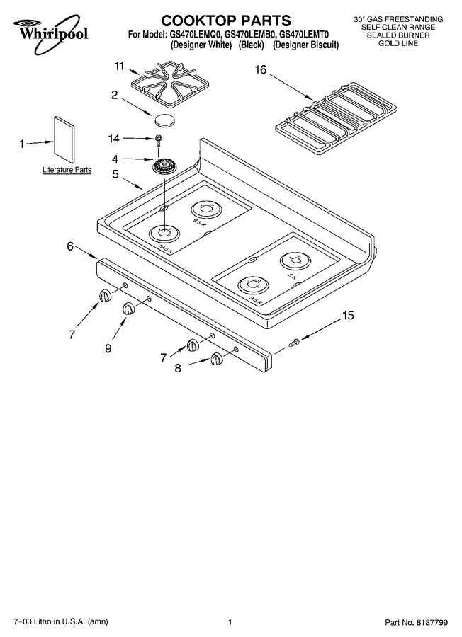 Diagram for GS470LEMT0