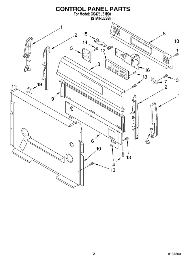 Diagram for GS475LEMS0