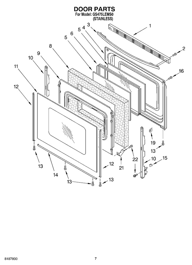 Diagram for GS475LEMS0