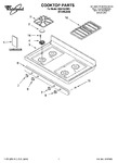 Diagram for 01 - Cooktop Parts