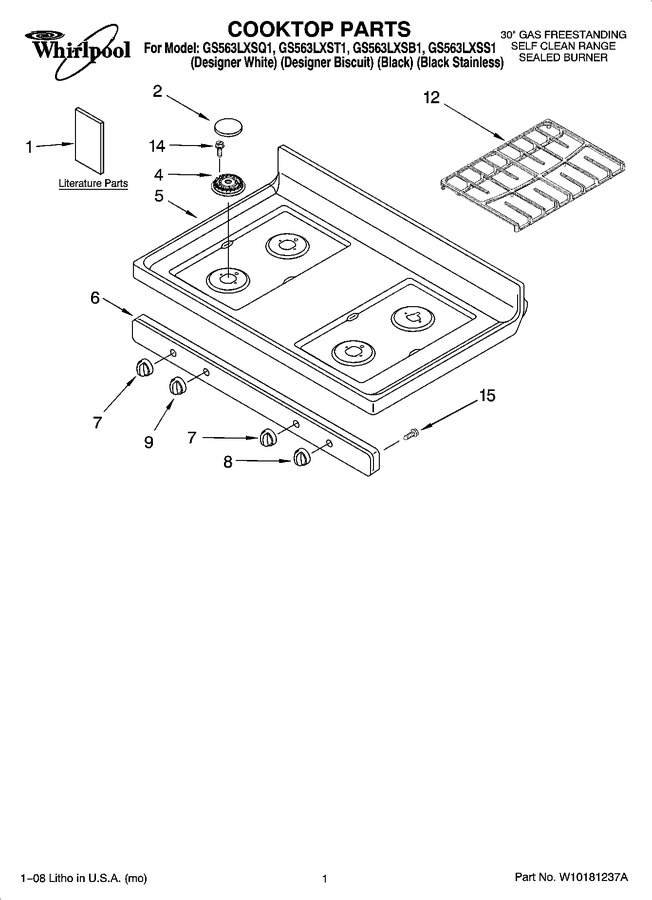 Diagram for GS563LXSS1