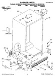 Diagram for 01 - Cabinet Parts