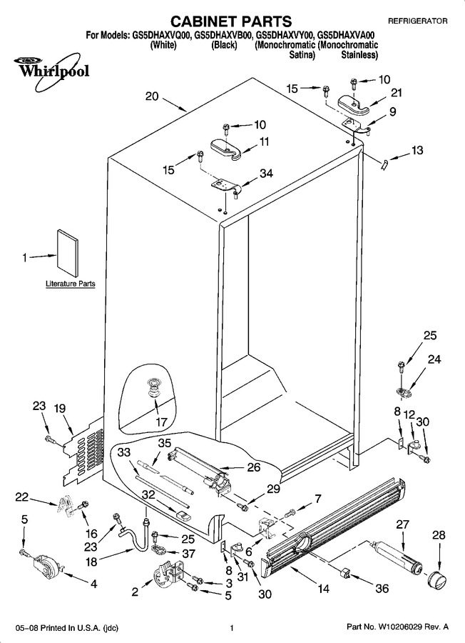 Diagram for GS5DHAXVY00