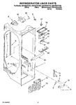 Diagram for 02 - Refrigerator Liner Parts