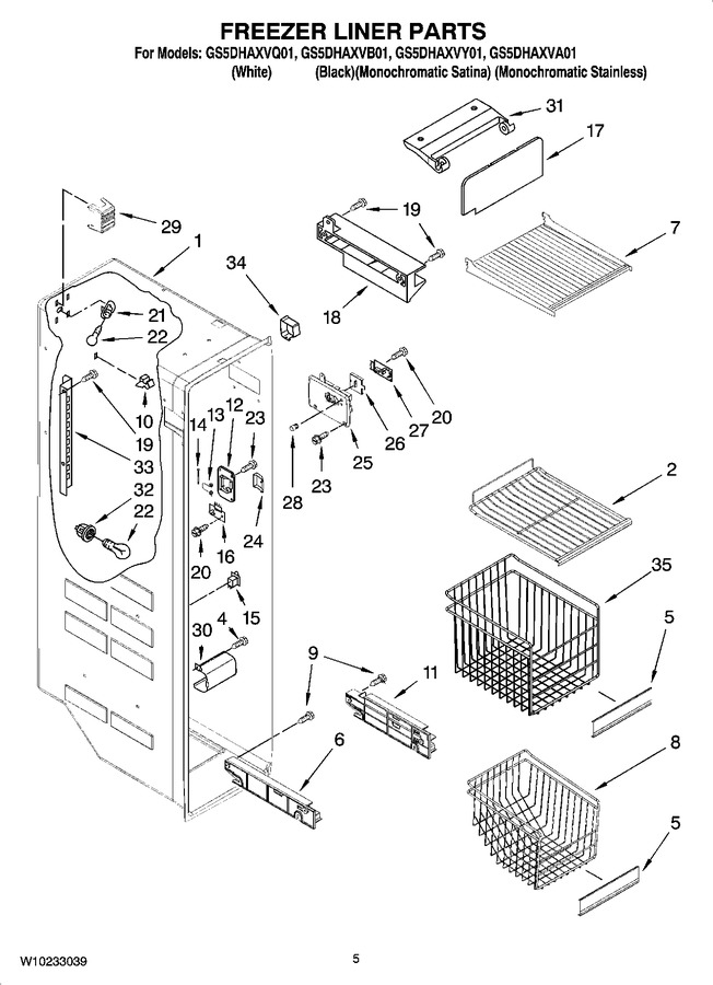 Diagram for GS5DHAXVB01