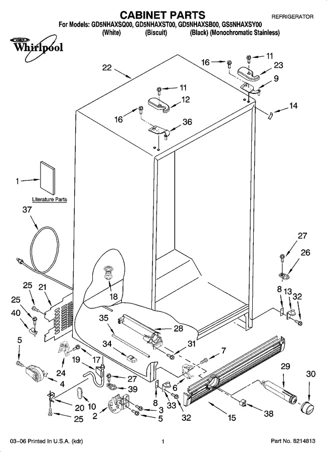 Diagram for GS5NHAXSY00