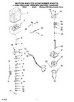 Diagram for 05 - Motor And Ice Container Parts