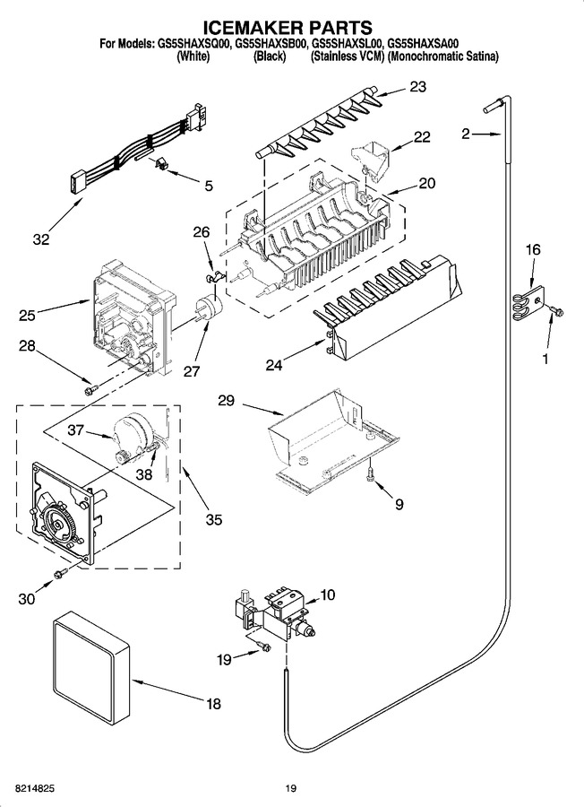 Diagram for GS5SHAXSB00