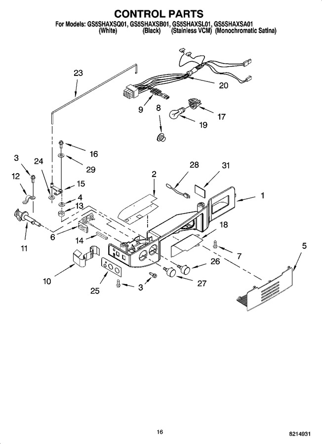 Diagram for GS5SHAXSA01