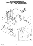 Diagram for 08 - Dispenser Front Parts