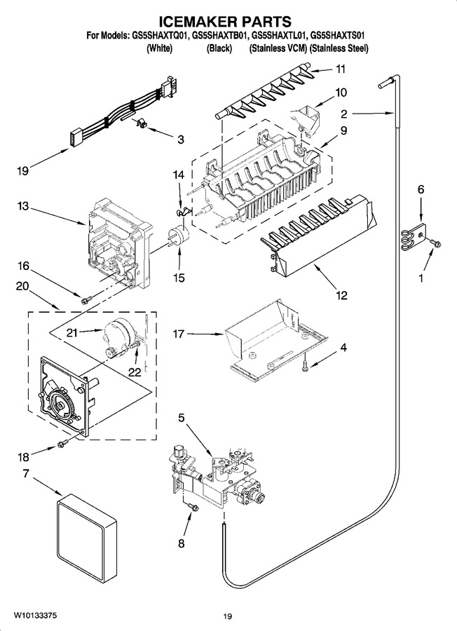 Diagram for GS5SHAXTQ01