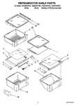 Diagram for 03 - Refrigerator Shelf Parts