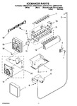 Diagram for 10 - Icemaker Parts