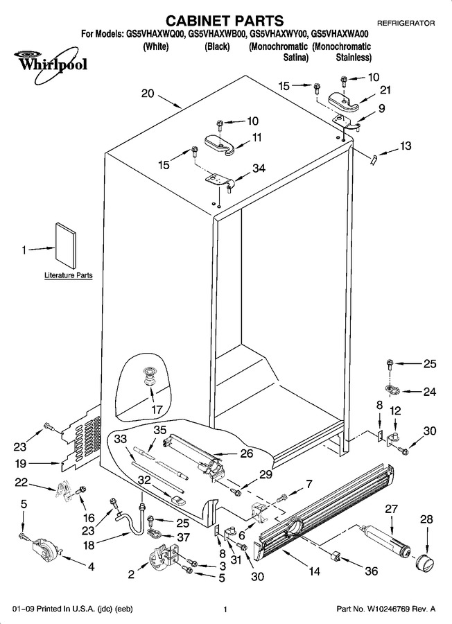 Diagram for GS5VHAXWY00