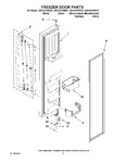 Diagram for 07 - Freezer Door Parts