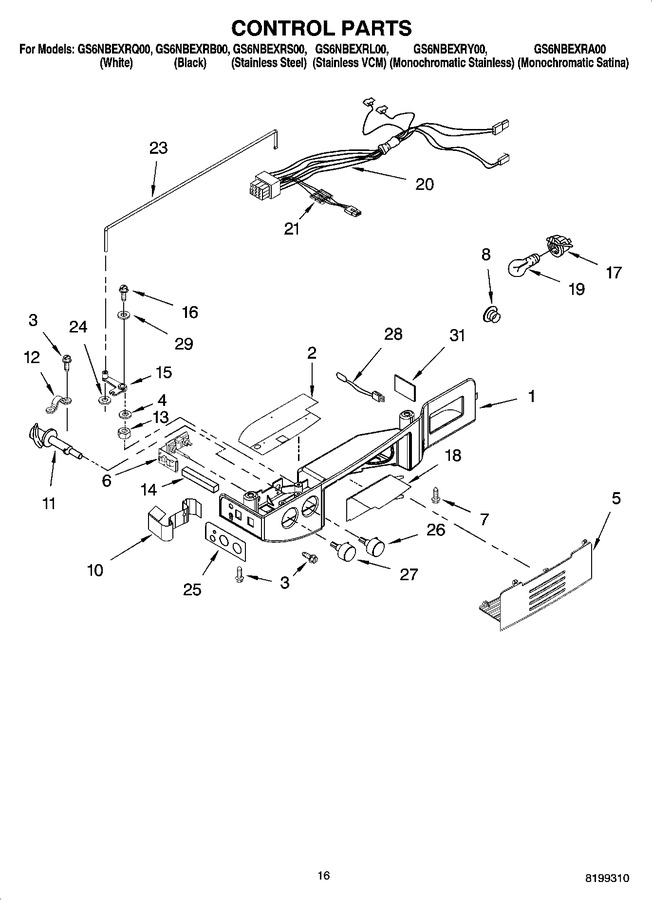 Diagram for GS6NBEXRY00