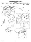 Diagram for 08 - Dispenser Front Parts