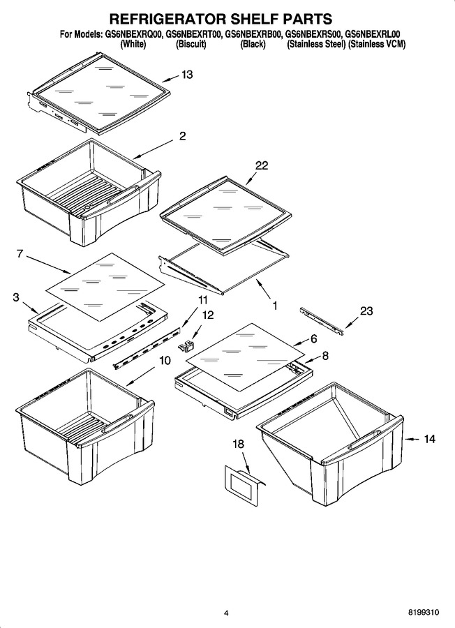 Diagram for GS6NBEXRT00