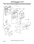 Diagram for 08 - Dispenser Front Parts