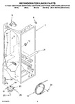 Diagram for 02 - Refrigerator Liner Parts