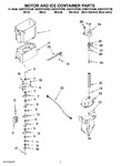 Diagram for 05 - Motor And Ice Container Parts