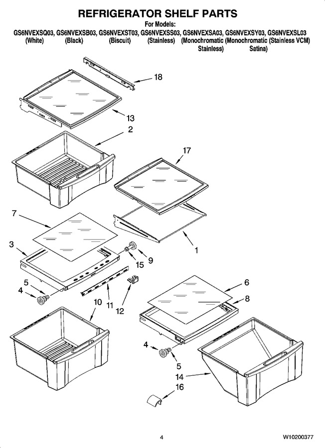 Diagram for GS6NVEXSL03