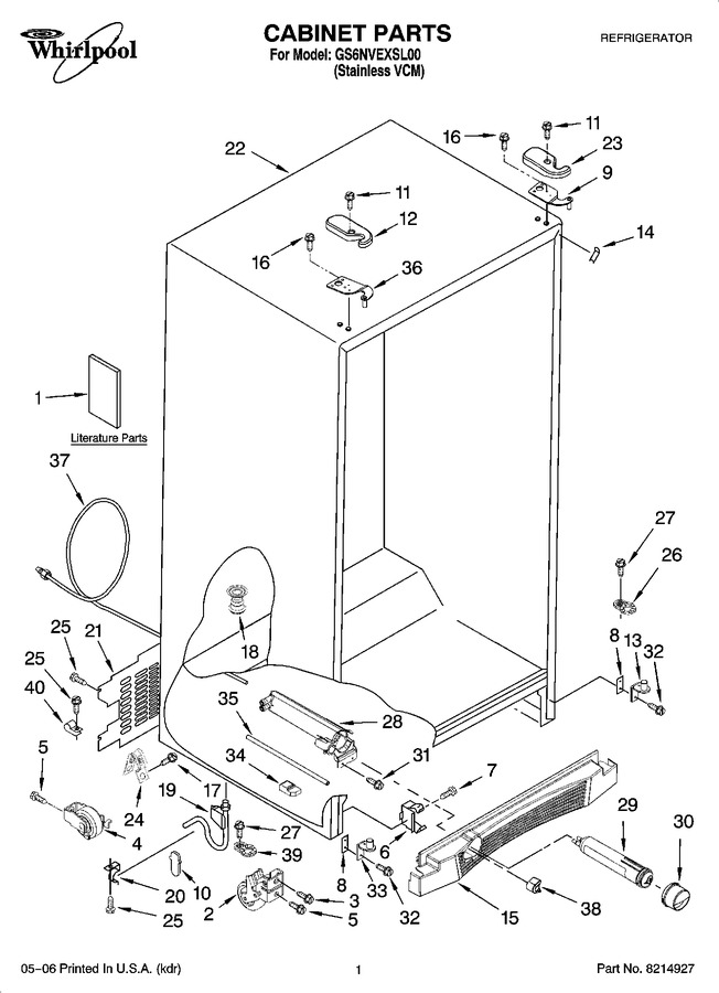 Diagram for GS6NVEXSL00