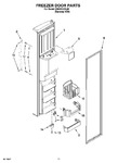 Diagram for 07 - Freezer Door Parts