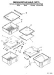 Diagram for 03 - Refrigerator Shelf Parts