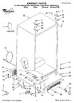 Diagram for 01 - Cabinet Parts