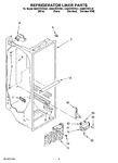 Diagram for 02 - Refrigerator Liner Parts