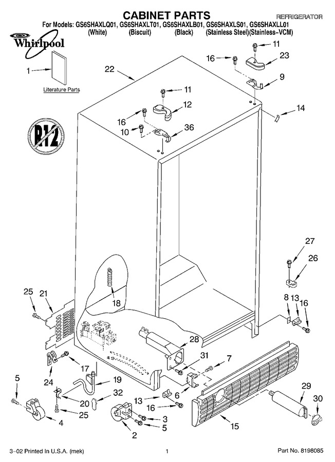 Diagram for GS6SHAXLB01