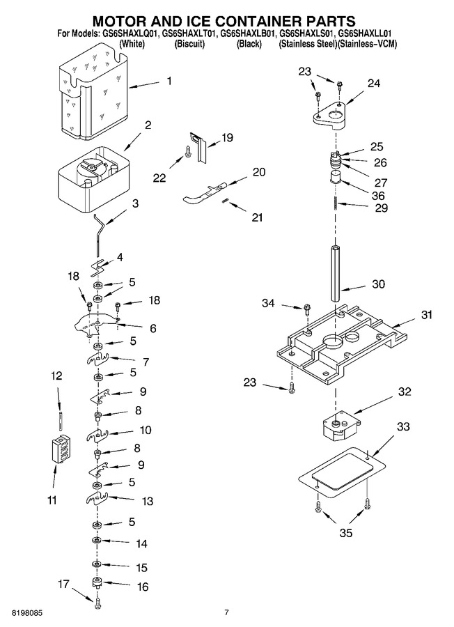 Diagram for GS6SHAXLS01