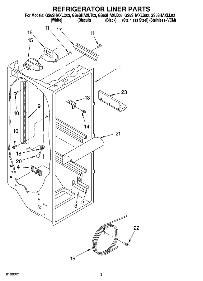 Diagram for GS6SHAXLB03